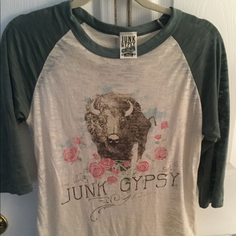 Junk Gypsy 3/4 sleeve tee new without tag